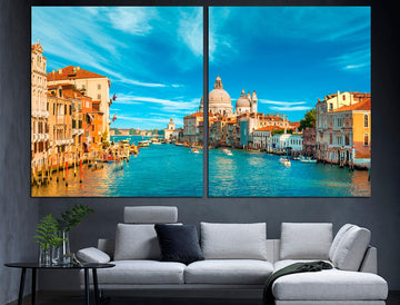 Venice Italy Extra Large Art Venice Wall Art, Venice Architecture Extra Large Print Italy Canvas Art