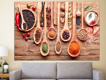 Kitchen wall decor Dining room decor Kitchen wall art, Restaurant wall art Spice wall art Kitchen poster