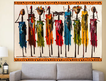 African art | masai wall art | african art abstract | African Wall Art - IDGROUP