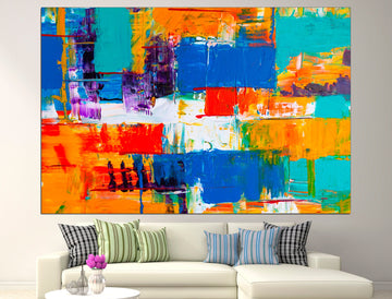 Abstract print Oversized wall art Abstract art print, Large canvas art Abstract watercolor Living room wall art