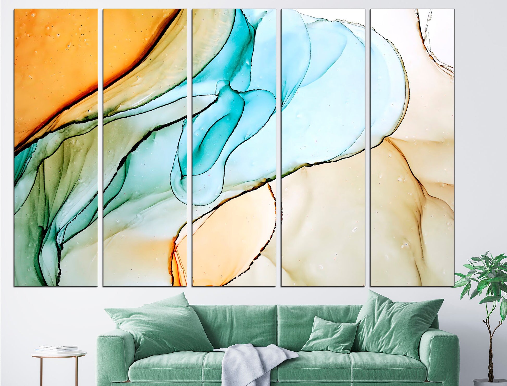 Abstract marble art Contemporary prints Large wall art, Abstract wall decor Neutral wall art Colorful wall art