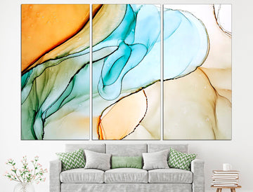 Abstract marble art Contemporary prints Large wall art, Abstract wall decor Neutral wall art Colorful wall art