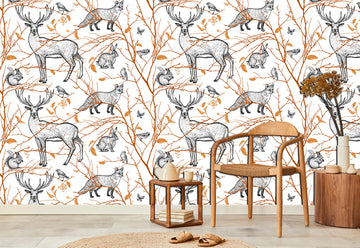 Wallpaper for walls Peel stick wallpaper, Animal wallpapers