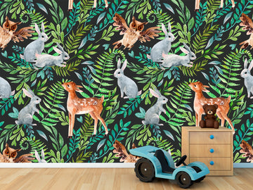 Wallpaper for walls Baby animal prints, Kids room wallpapers