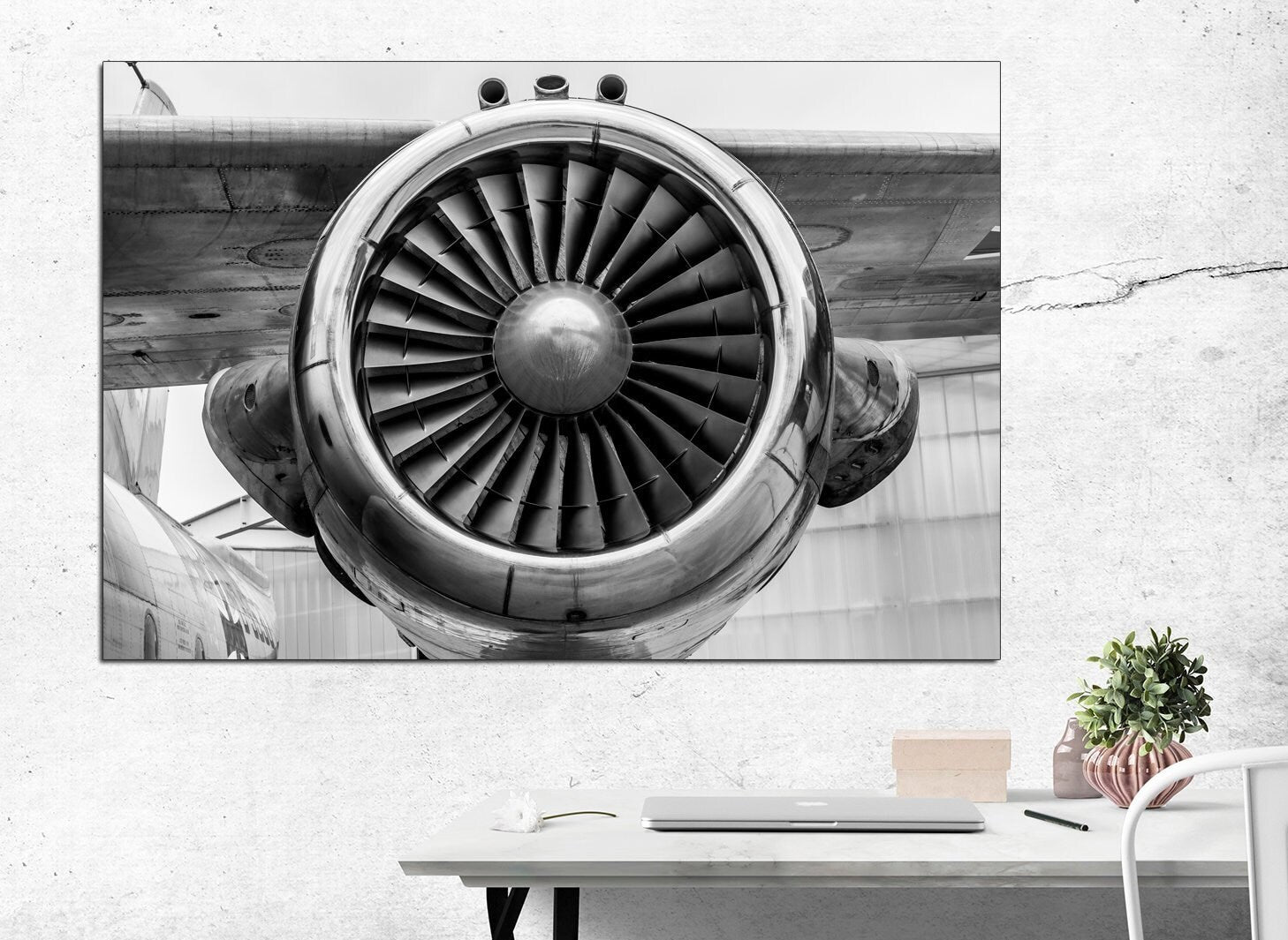 Airplane Wall Art Large Wall Art Aviation Decor, Airplane Poster Plane Wall Decor Triptych Wall Art