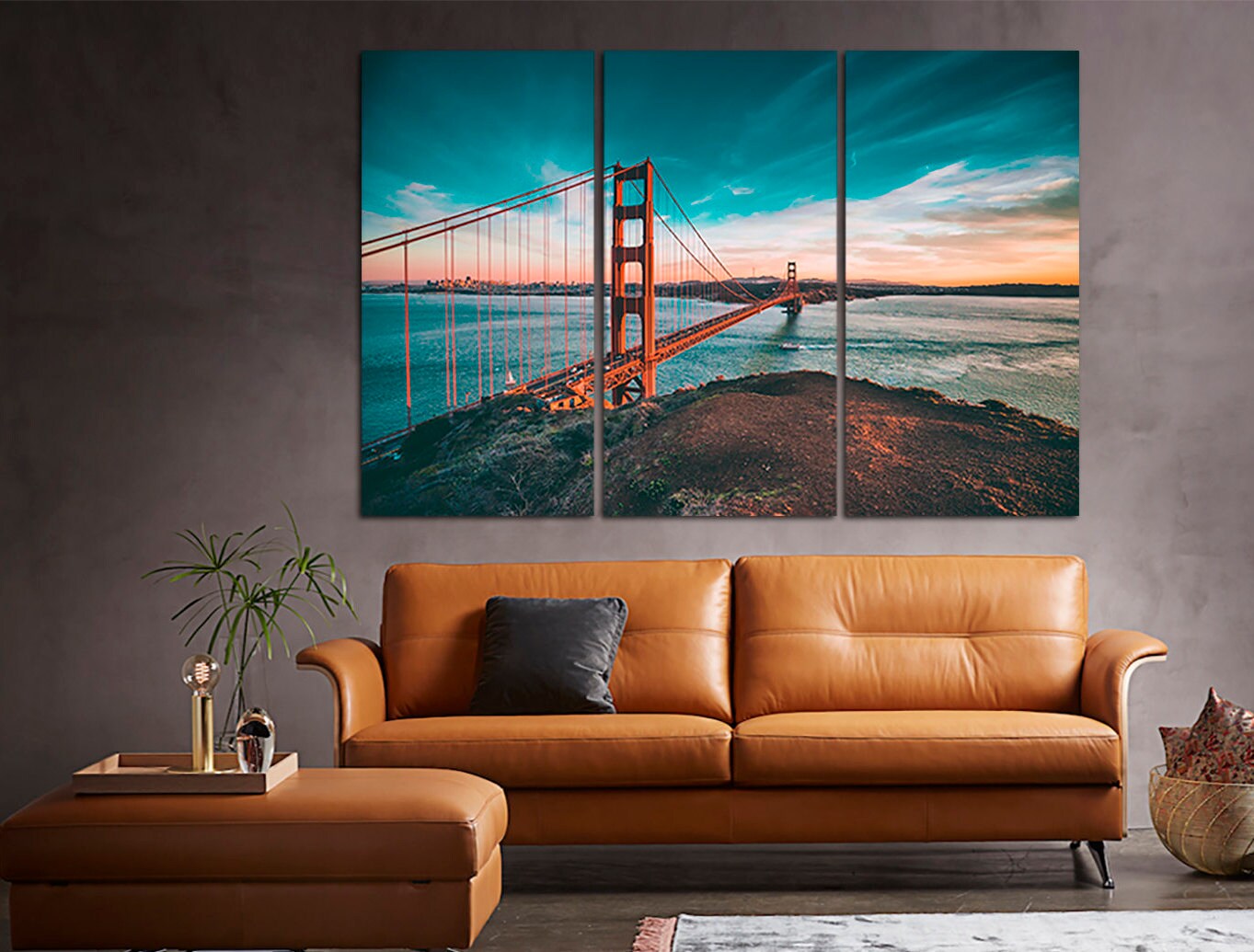 Golden Gate Bridge Wall Art Prints San Francisco Art, New York Photography Bridge Photo Housewarming Gift