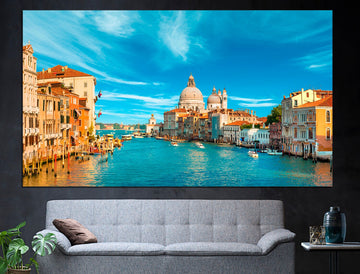 Venice Italy Extra Large Art Venice Wall Art, Venice Architecture Extra Large Print Italy Canvas Art