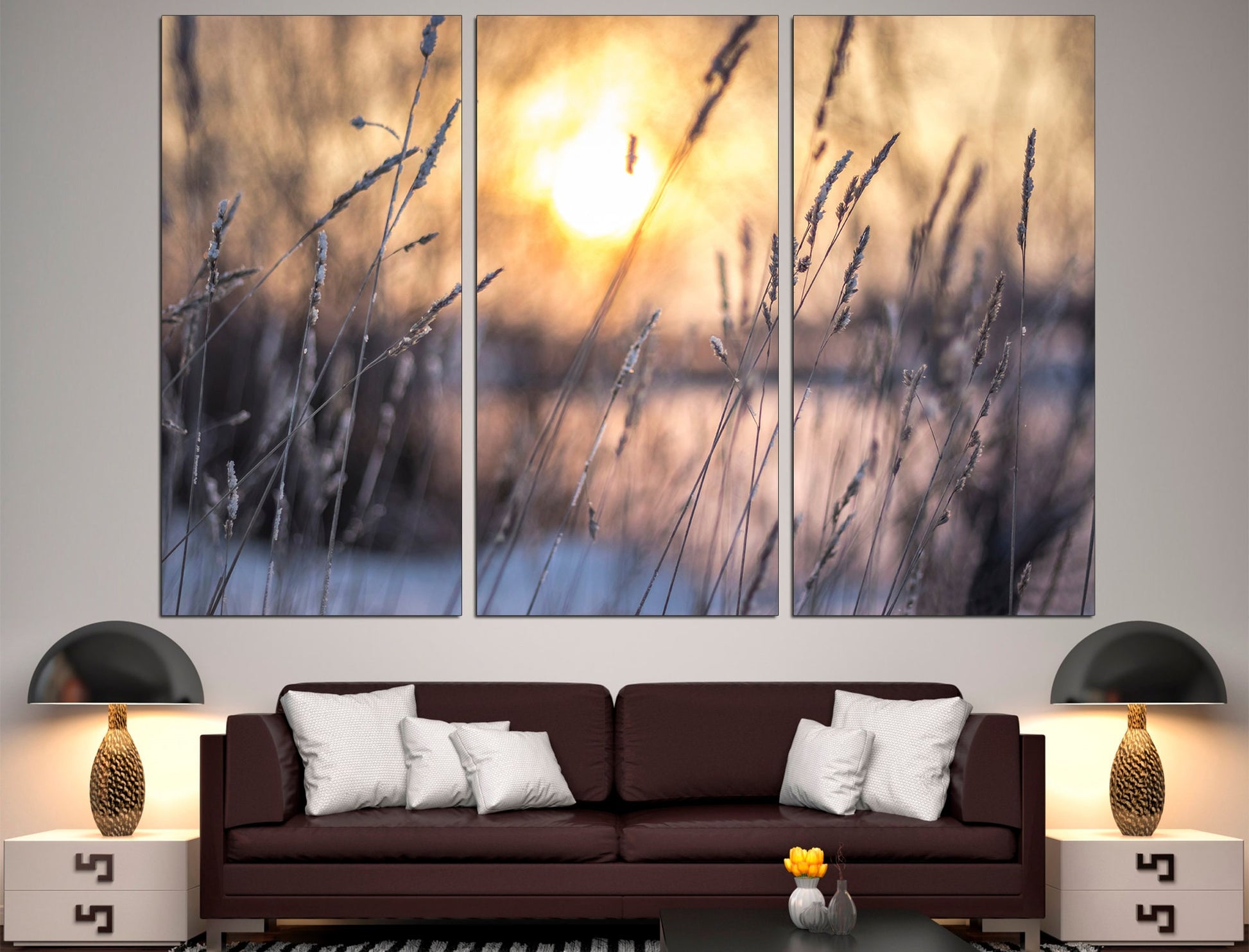 Sunset Wall Art Canvas Wall Art Sunset Canvas, Print Sunset Poster Sunset House Decor