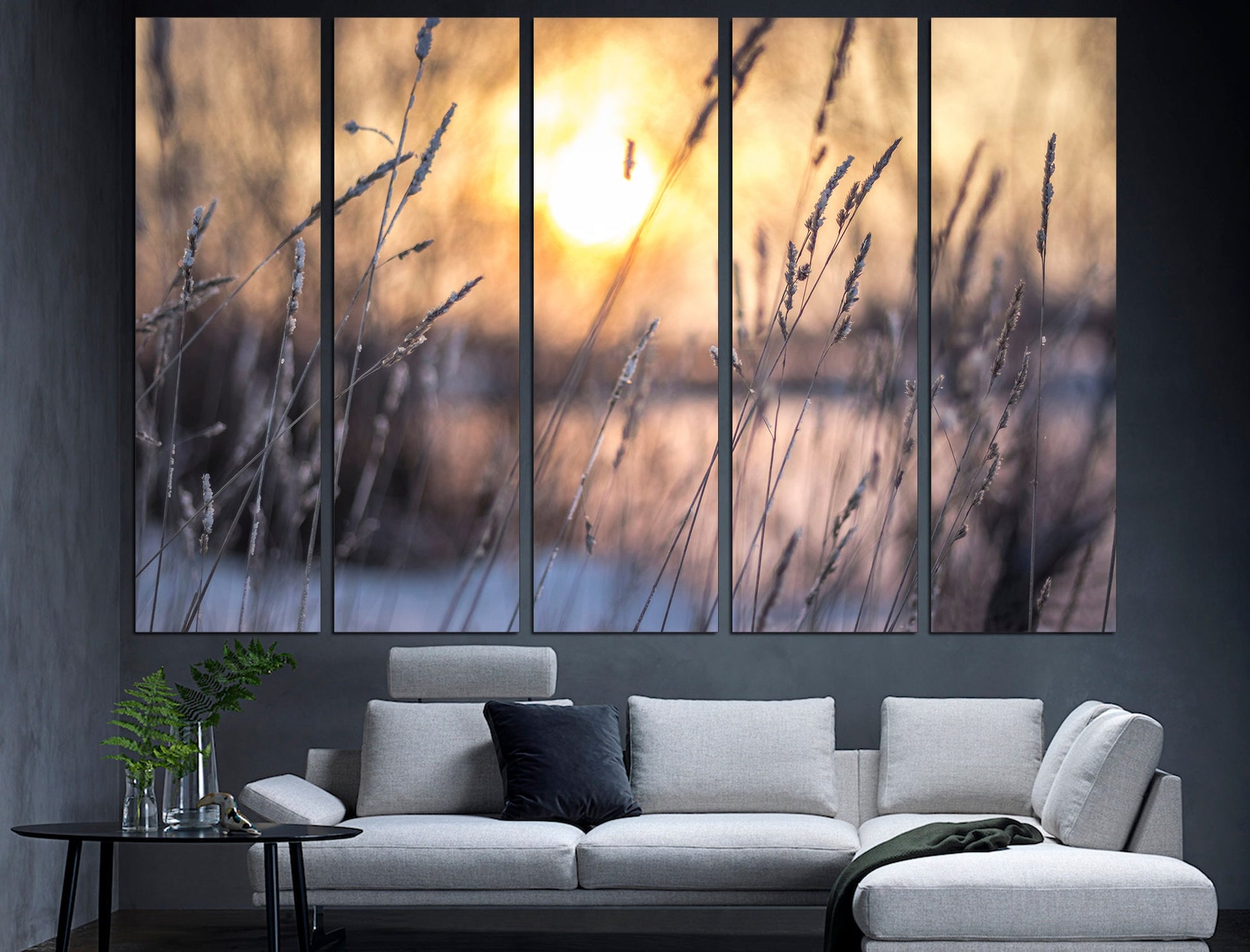 Sunset Wall Art Canvas Wall Art Sunset Canvas, Print Sunset Poster Sunset House Decor