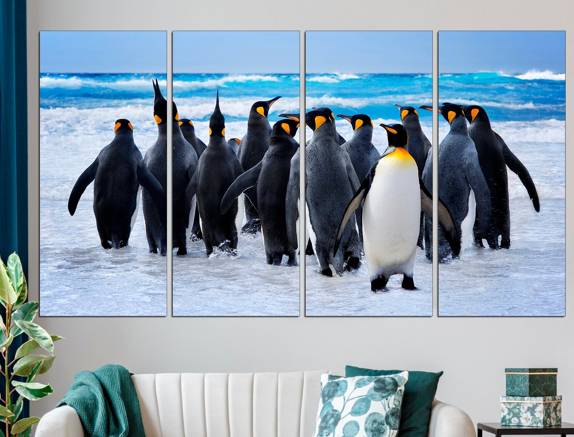Penguin Print Penguin Wall Art Penguin Poster, Penguin Nursery Penguin Gift Penguin Wall Decor