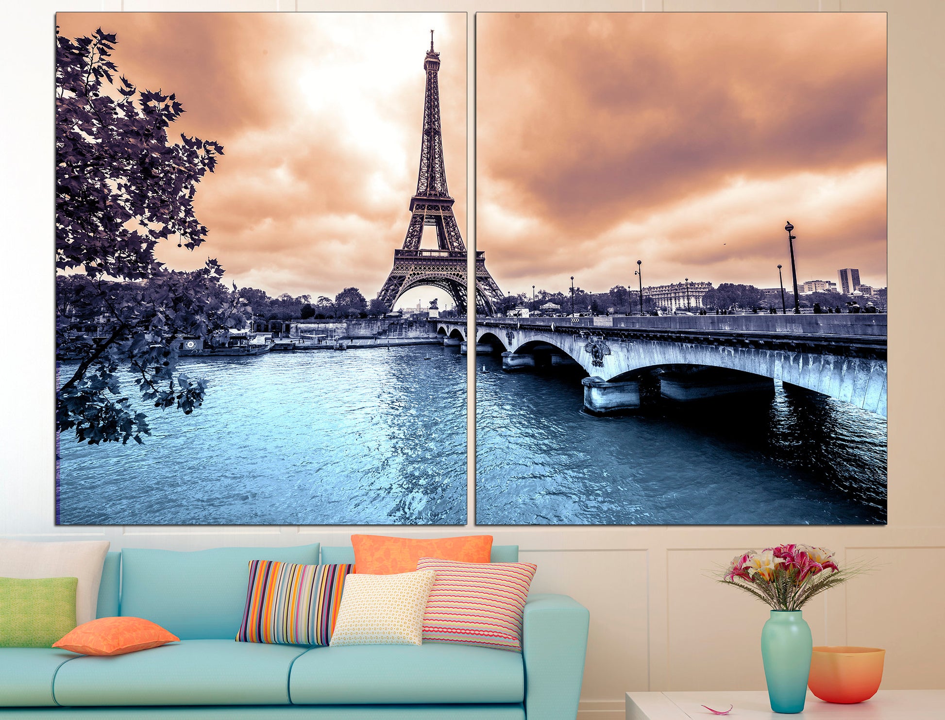 Paris Wall Art Eiffel Tower Art Paris Print, Paris Poster Paris Home Decor Paris Photo Art