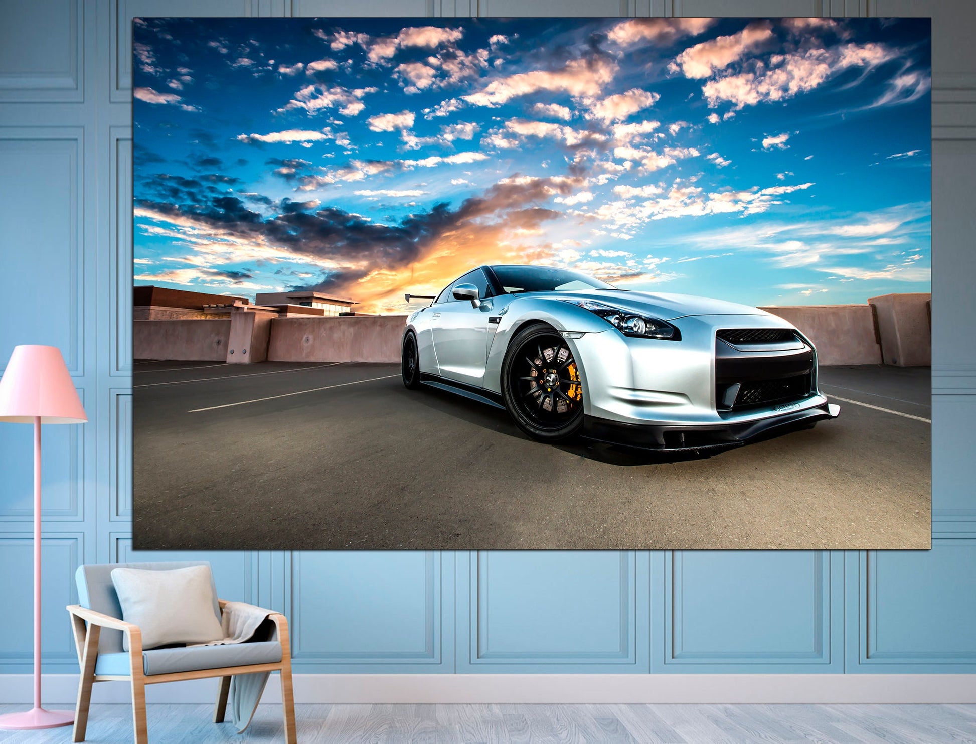 Nissan Canvas Nissan Wall Art Car Canvas Art, Auto Wall Art Nissan Print Nissan Poster Nissan