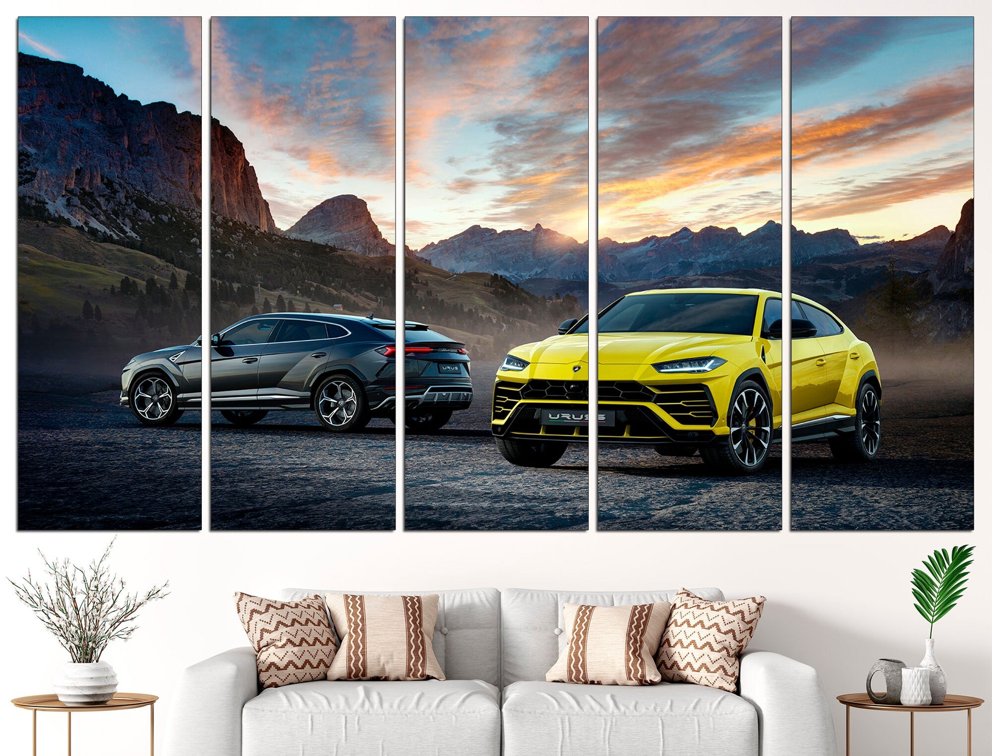 Lamborghini Canvas Cars Canvas Art Lamborghini Print, Sport Car Canvas Lamborghini Wall Art Lamborghini Poster