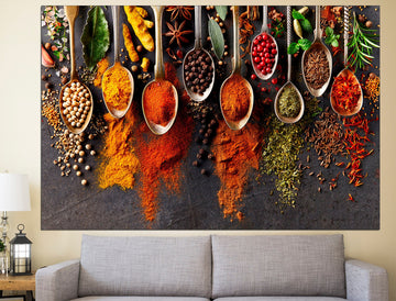 Kitchen wall art | Kitchen canvas art | Spice wall art - IDGROUP