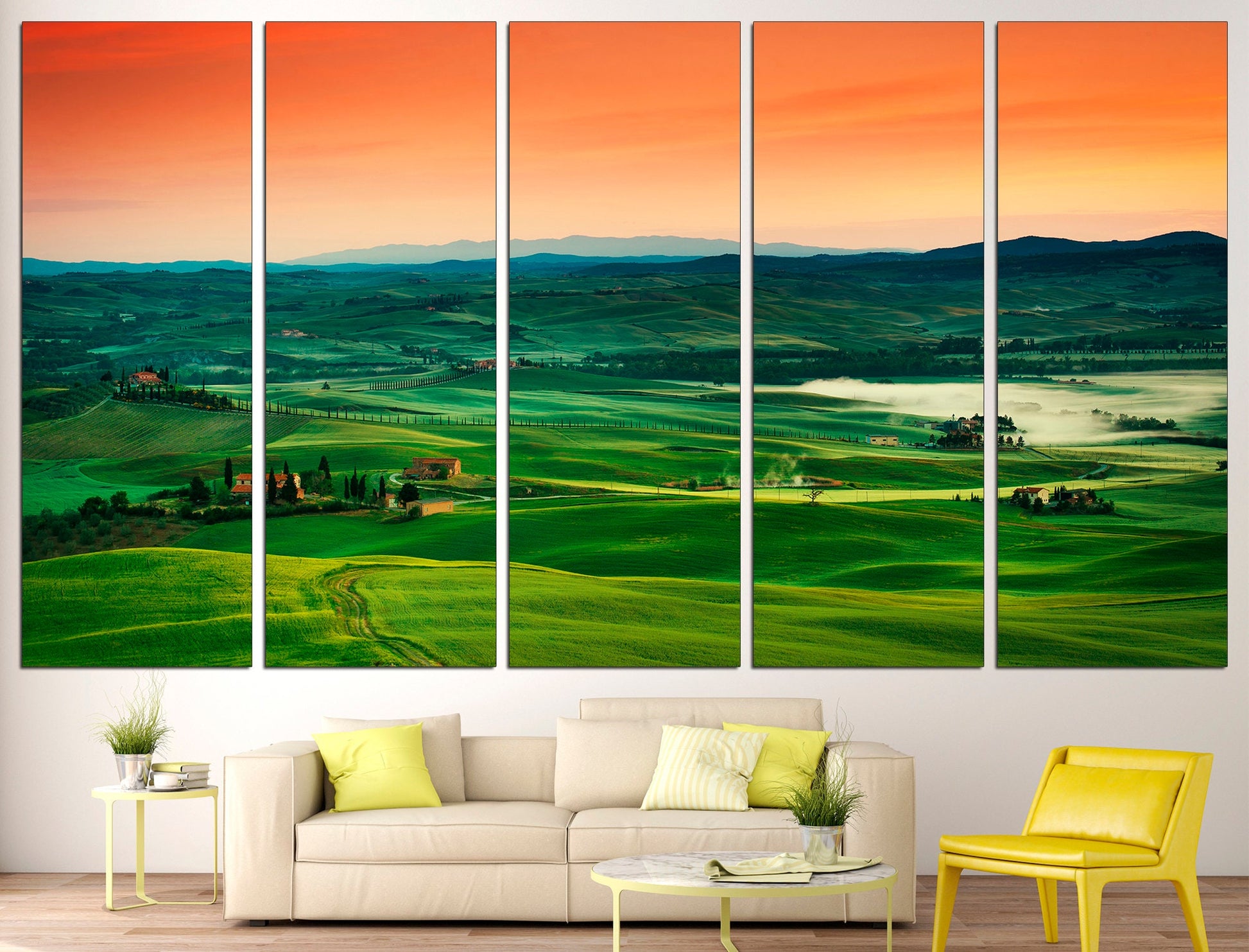 Tuscany Italy Tuscany Print Italy Print Tuscan Landscape, Italy Canvas Art Tuscany Wall Art Italy Home Decor