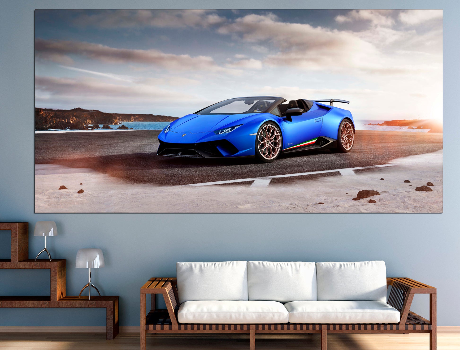 Lamborghini Canvas Cars Poster Lamborghini Poster, Lamborghini Print Automobile Poster Lamborghini Car Art