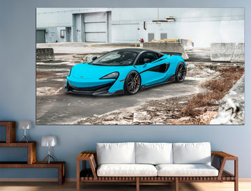 McLaren Poster Super Car Art McLaren Print Canvas Wall Art, McLaren Wall Decor Supercar Wall Art McLaren Fan Gift