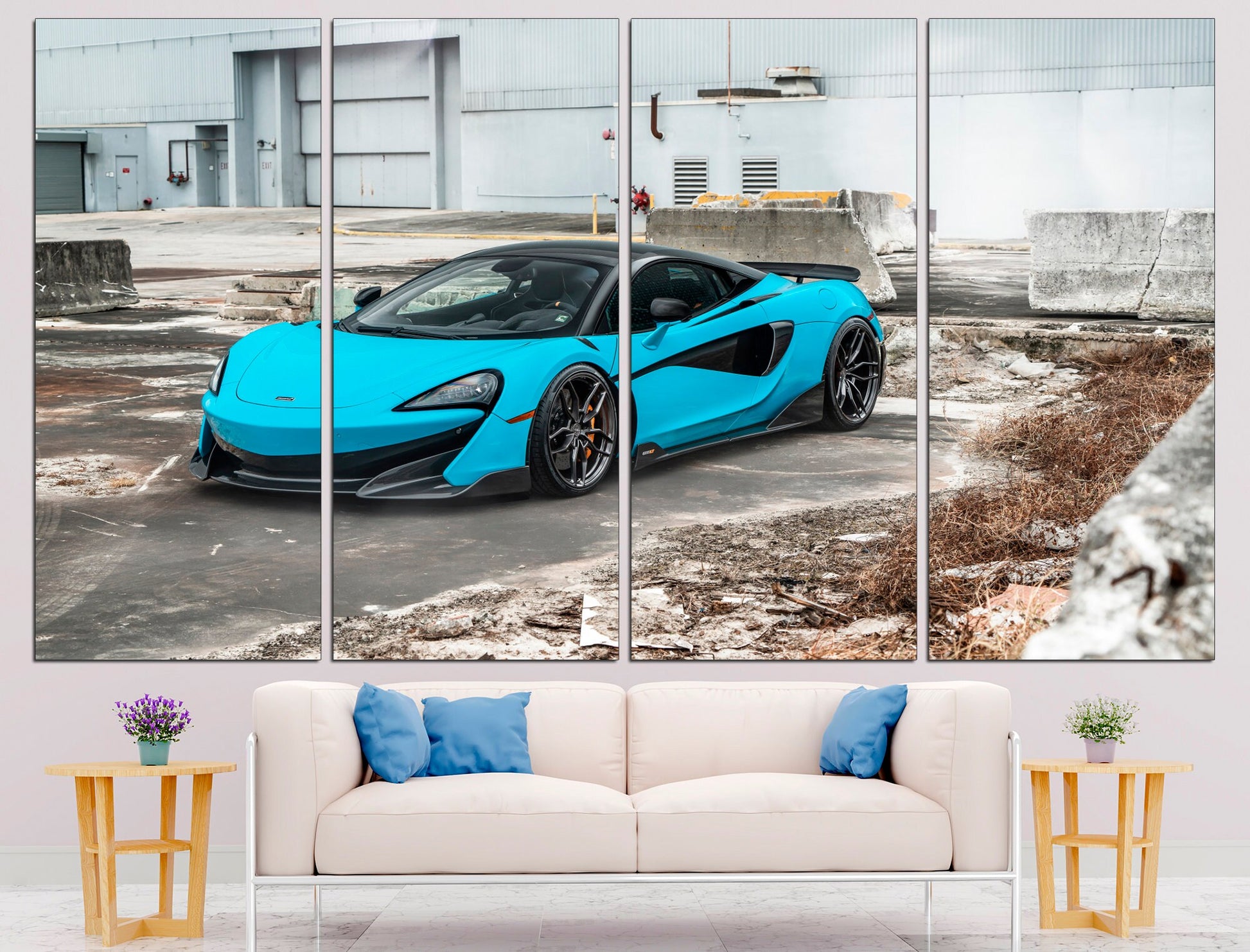 McLaren Poster Super Car Art McLaren Print Canvas Wall Art, McLaren Wall Decor Supercar Wall Art McLaren Fan Gift