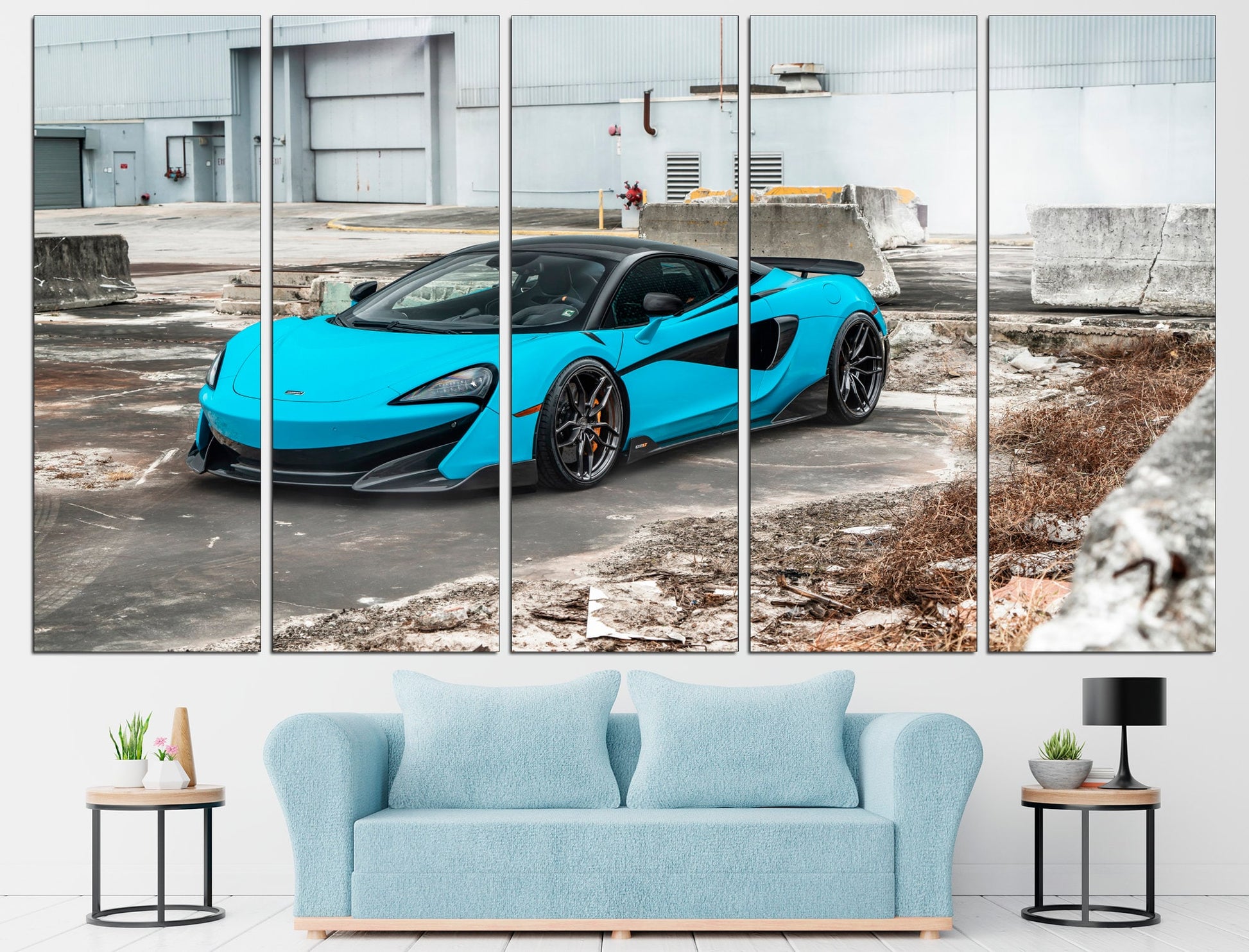 McLaren Poster Super Car Art McLaren Print Canvas Wall Art, McLaren Wall Decor Supercar Wall Art McLaren Fan Gift