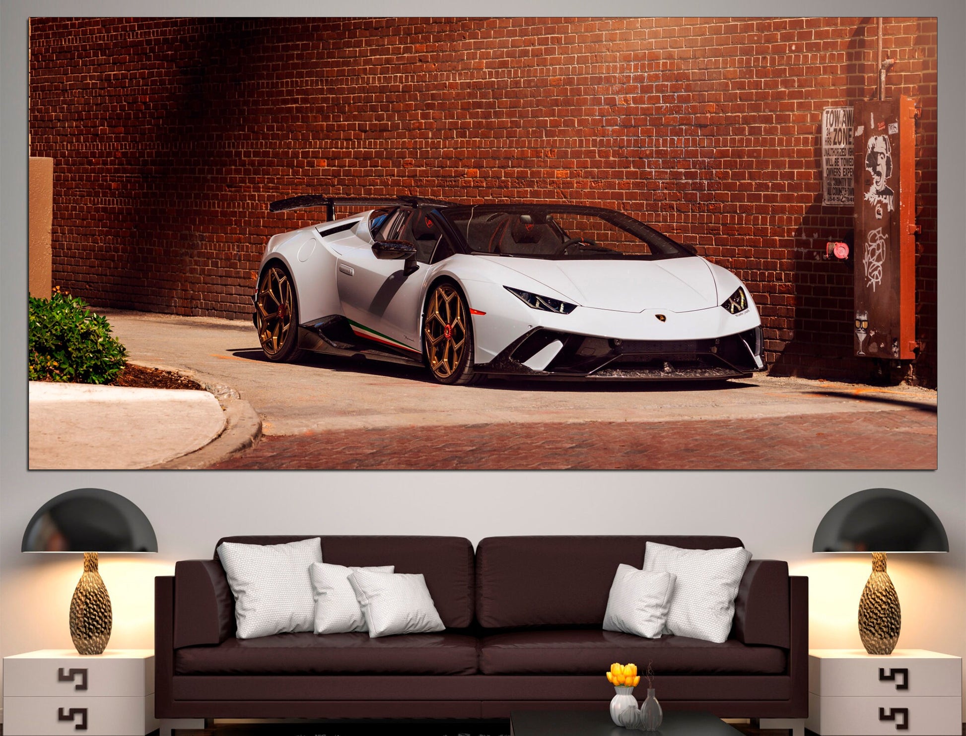 Lamborghini wall art Sport car poster Lamborghini print, Supercar wall art Lamborghini car art Automotive art