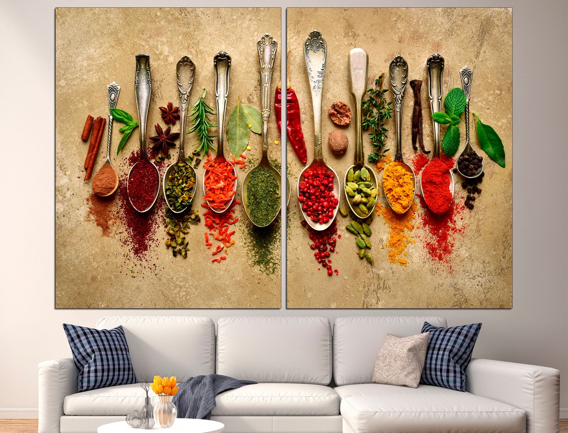 Kitchen wall art Restaurant wall art Spices kitchen art, Kitchen wall decor Spice wall decor Kitchen art print