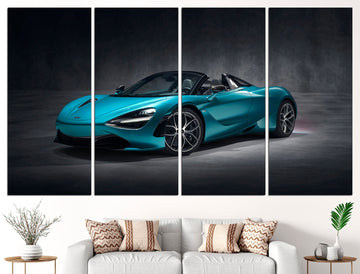 McLaren print Super car art McLaren wall art, Car canvas art McLaren wall art Car wall decor