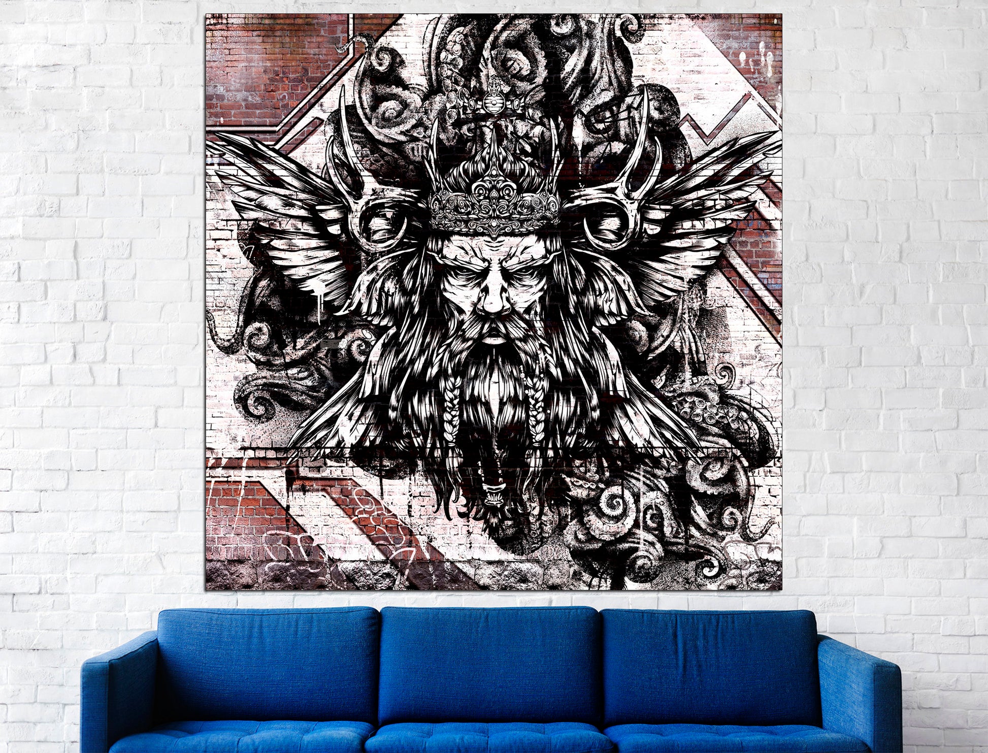 Urban wall art Street art decor Graffiti wall art, Graffiti canvas art Extra large wall art Street art decor