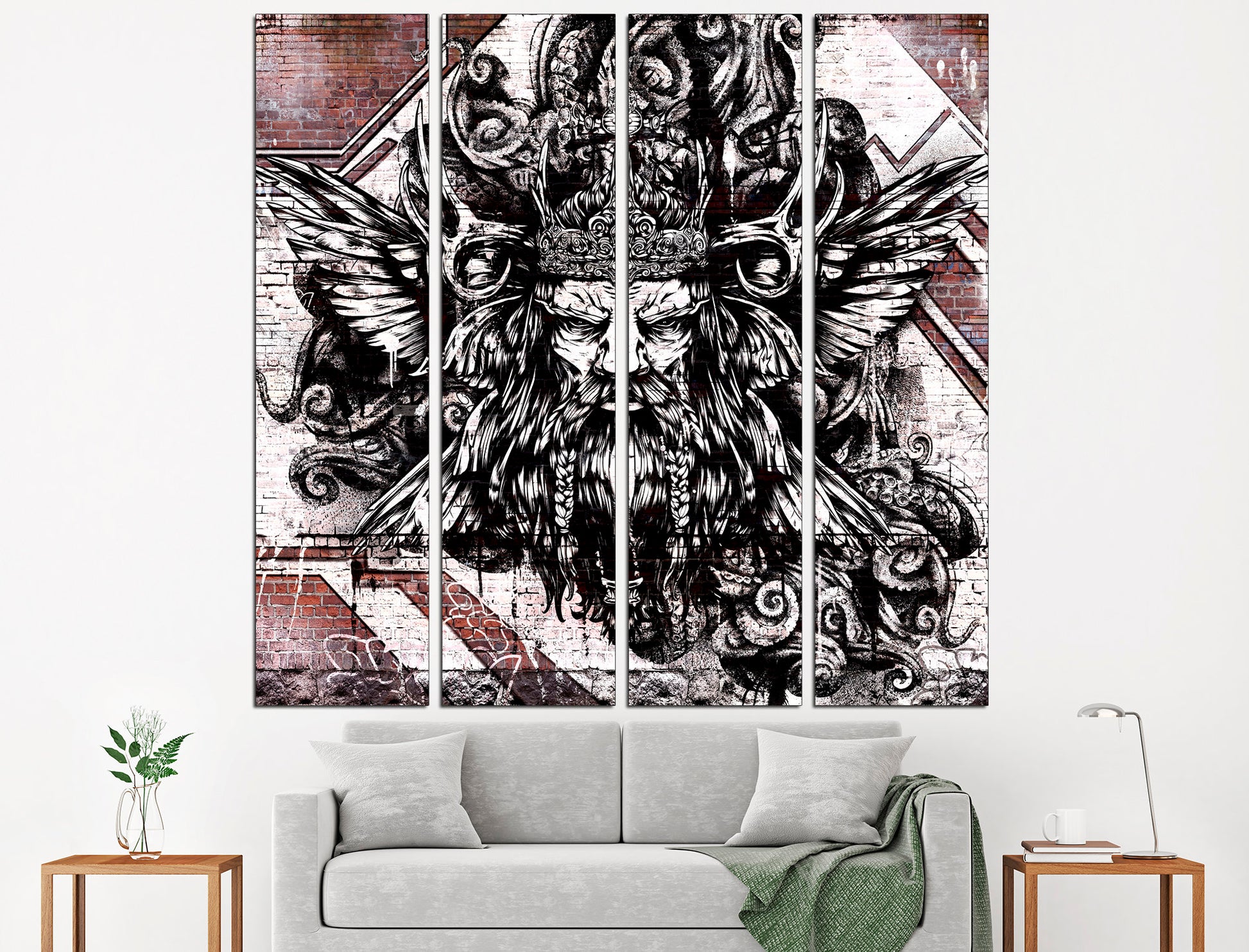 Urban wall art Street art decor Graffiti wall art, Graffiti canvas art Extra large wall art Street art decor