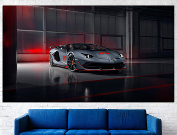 Lamborghini canvas 5 piece canvas Lamborghini print, Cars canvas art Lamborghini poster Sport car canvas