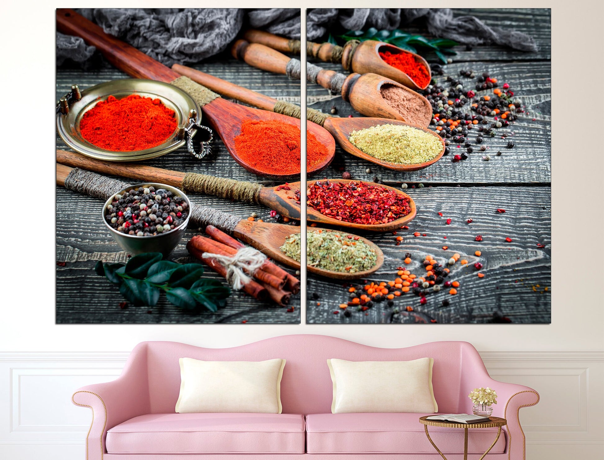 Kitchen Poster Kitchen Wall Art Dining Room Wall Art, Kitchen Wall Decor Spices Kitchen Art Herbs Wall Art