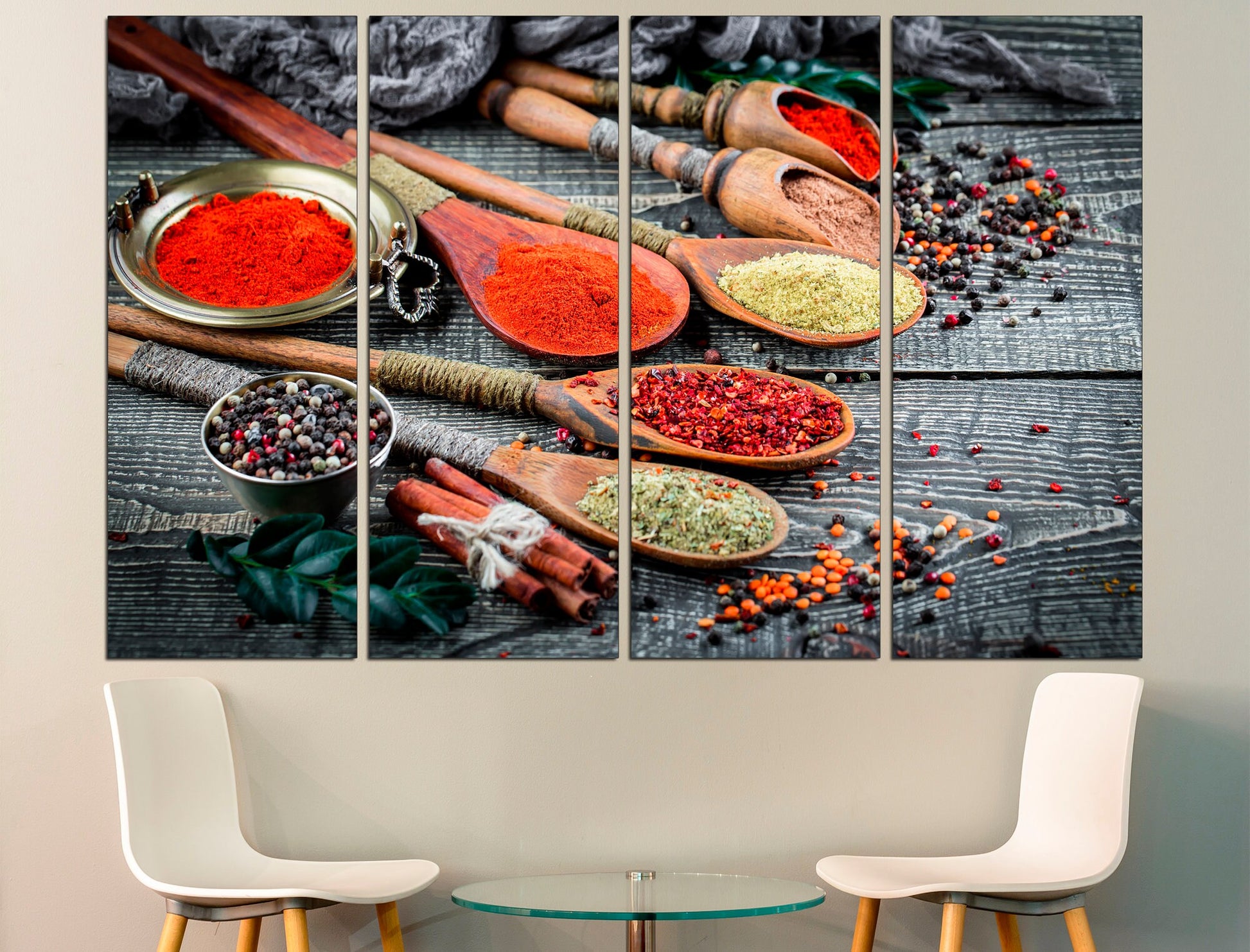 Kitchen Poster Kitchen Wall Art Dining Room Wall Art, Kitchen Wall Decor Spices Kitchen Art Herbs Wall Art