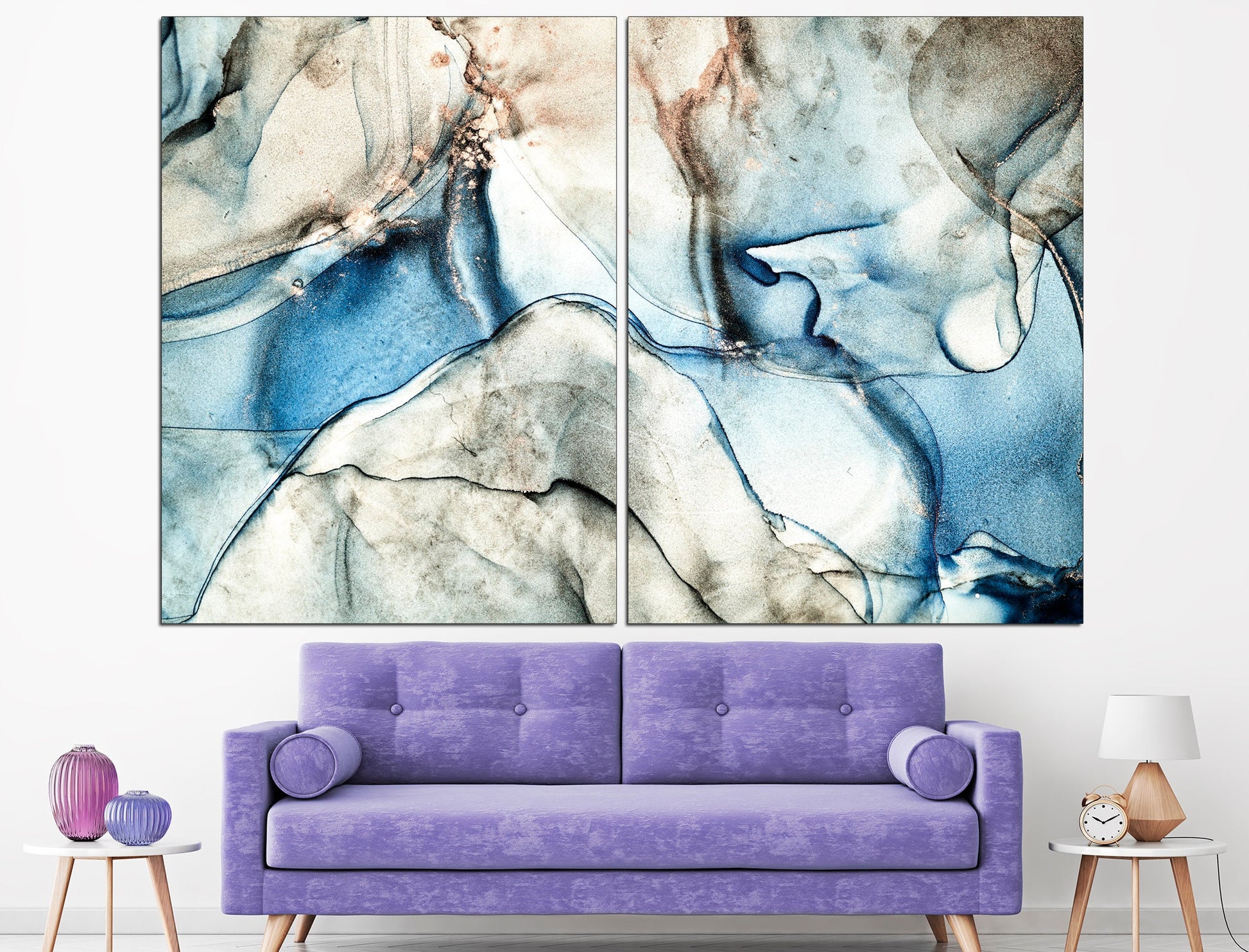 Marble print Abstract art canvas Marble wall art 3 panel canvas, Marble canvas Abstract marble art Canvas wall decor