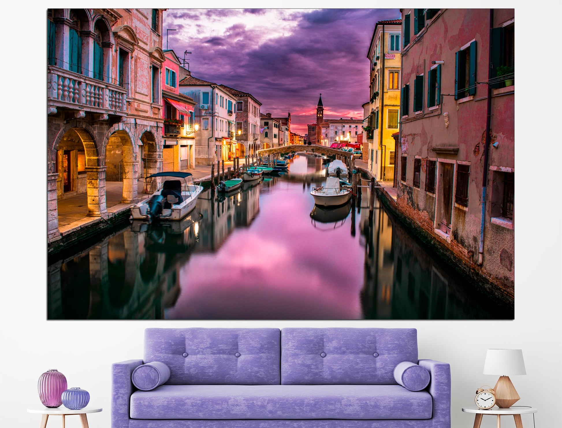 Venice print Italian wall art Venice canvas Italian home decor, Venice wall art Italian gifts Large wall art