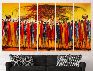African wall art | African abstract wall art | african abstract art - IDGROUP